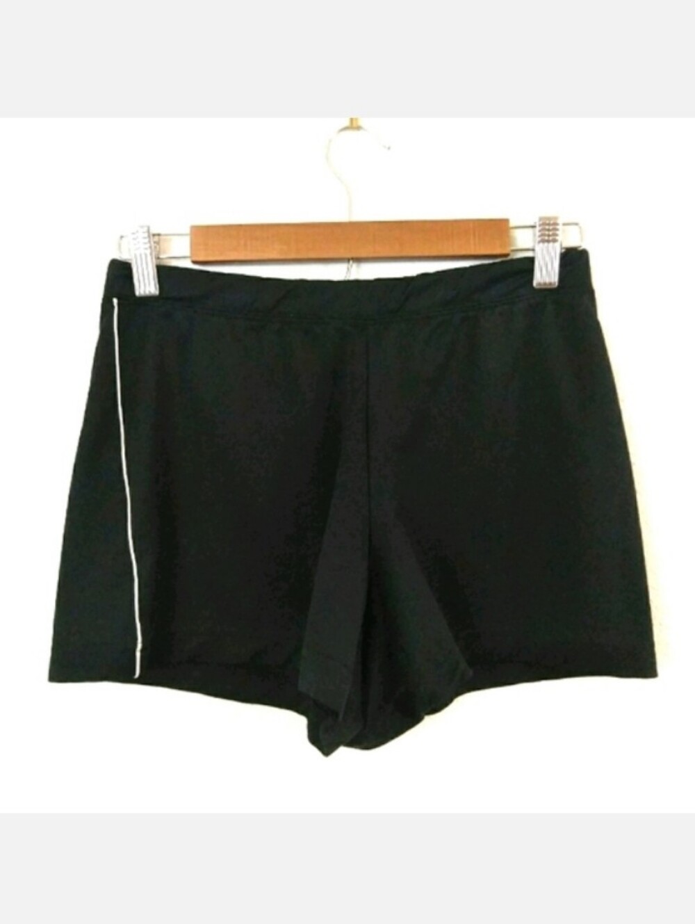 Athletic Works Black Mesh Stretchy Sportswear Active Gym PE Shorts